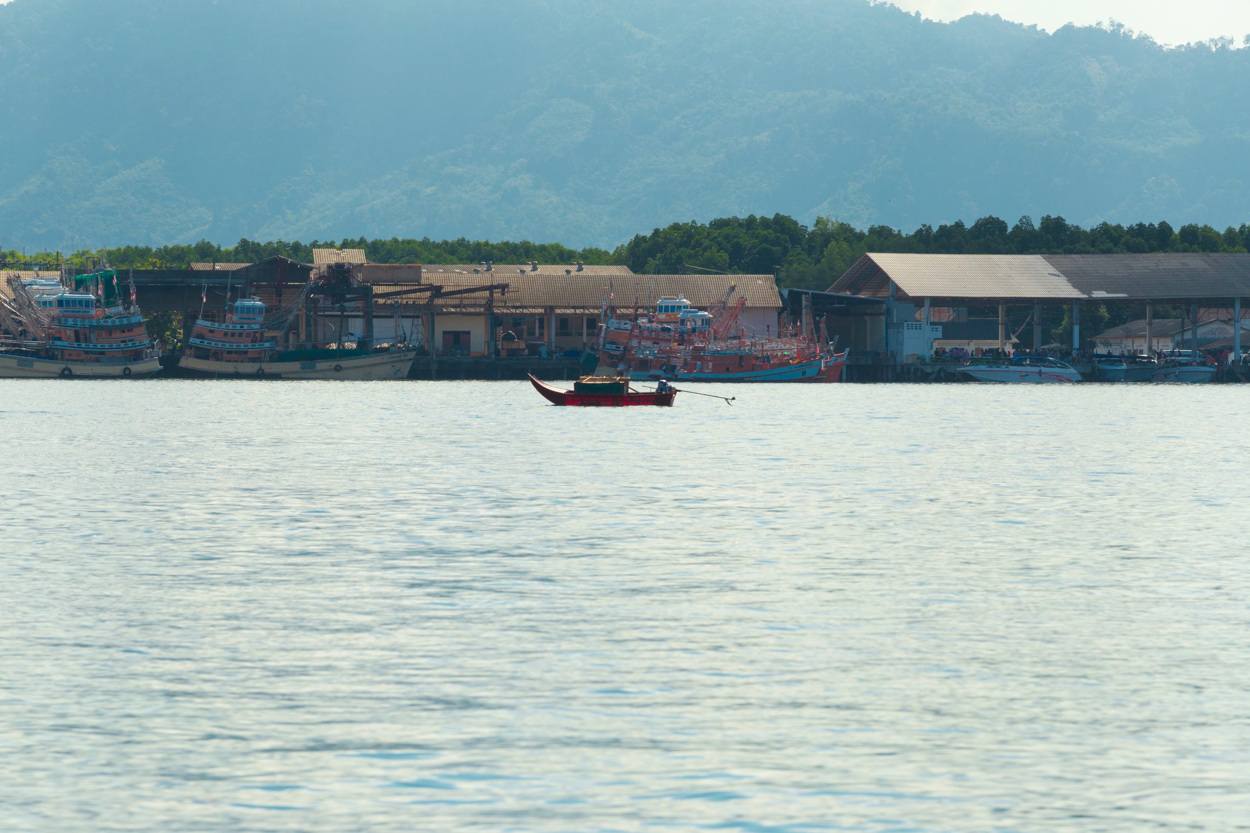 Boat on the river