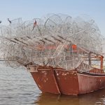 A Traditional Fishing Dhow in Sharjah